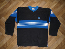 Men's Vintage 90's Adidas jumper size UK Large baggy fit blue sportswear