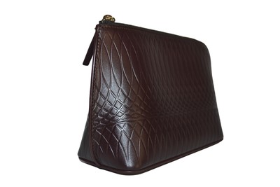 Sac Bandoulière Paul Smith No9 Damson Pour Femme - En Cuir Bordeaux, Neuf Avec étiquettes, Made In Spain