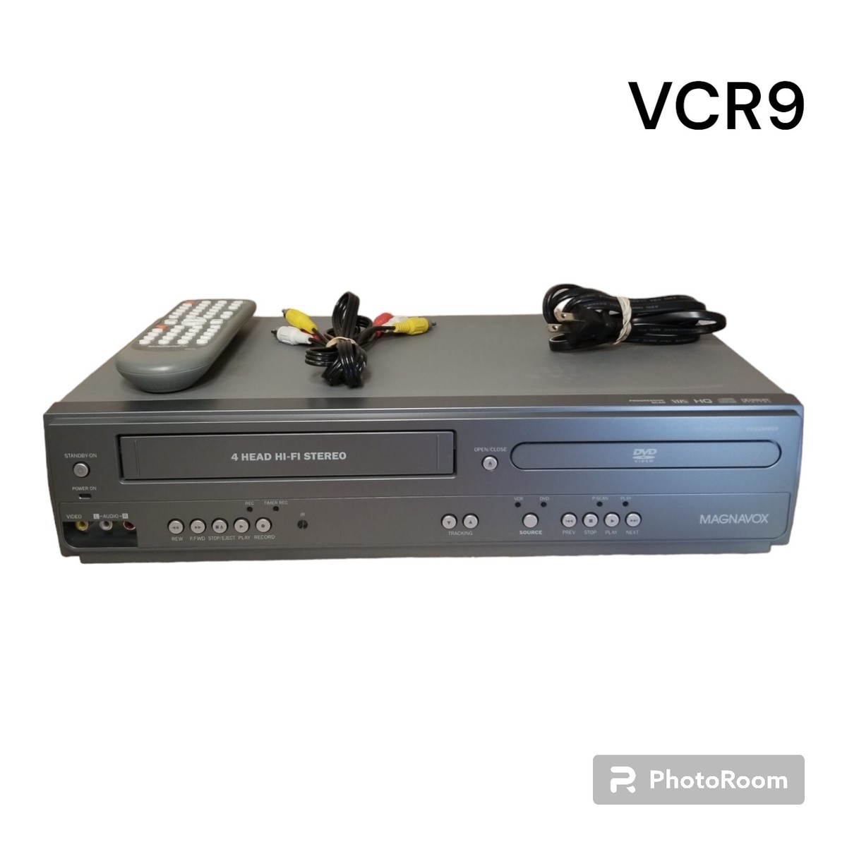 Magnavox DV225MG9 DVD/VCR Combo Player 4 Head Hi Fi w/ Remote