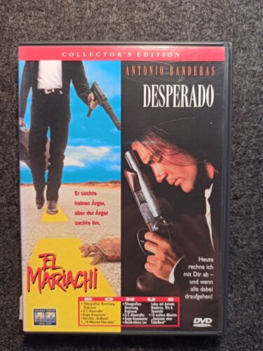 Desperado & El Mariachi (2 Filme - 1 DVD - FSK18) sehr guter Zustand ! -1401- - Bild 1 von 2