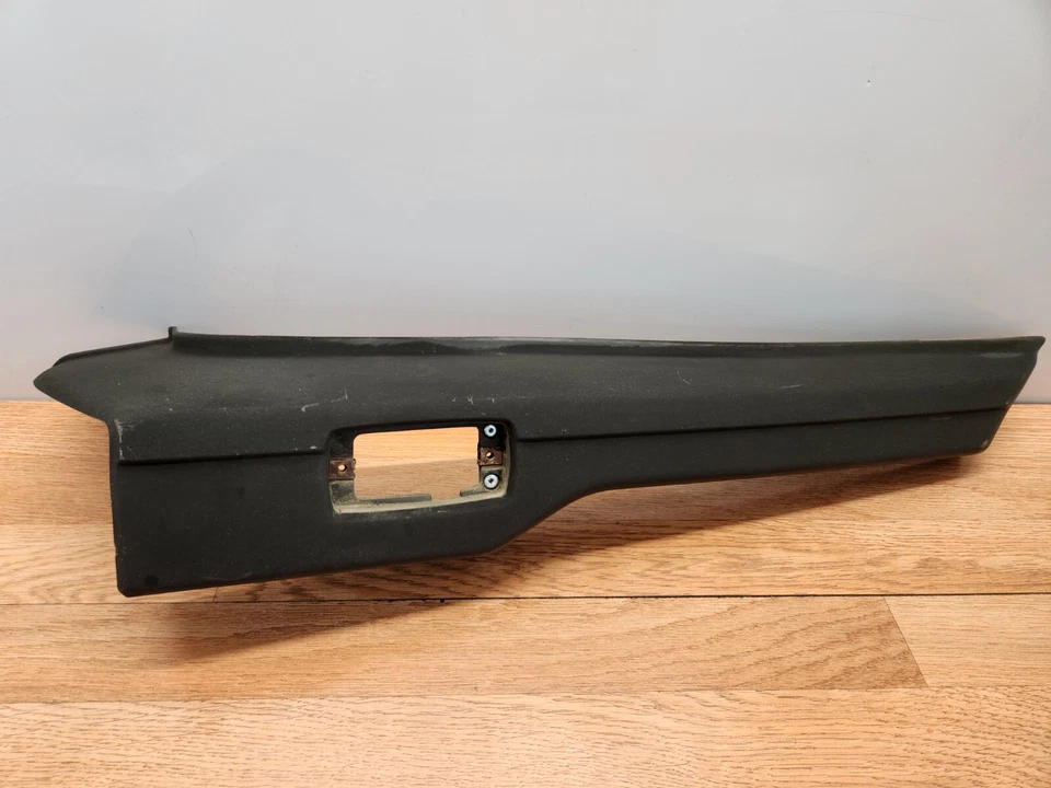 ✅ 82-88 OEM BMW E28 528e 535 Rear Bumper Passenger Side Top Plastic Cover Trim * - Image 2 of 4