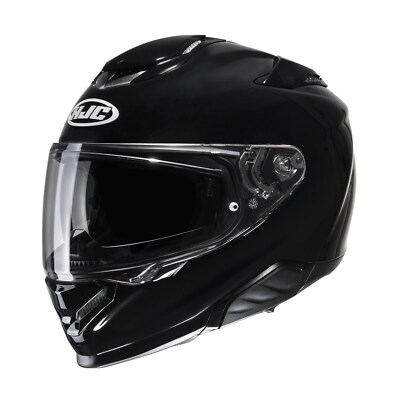 HJC RPHA 71 Solid Black schwarz glanz Gr. L Motorradhelm Sport Touring Helm