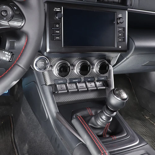 Juego de cubiertas de tablero interior de fibra de carbono real mate para GR86 BRZ 2022-2025 - Imagen 27 de 44
