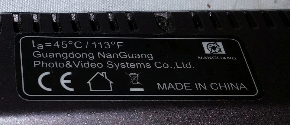 2x Nanguang Nan guang RGB66 LED Camera Light For Parts NON WORKING AS-IS - Image 4 of 4