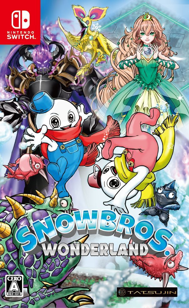 Snow Bros. Wonderland Unopened SW Nintendo Switch Action Game