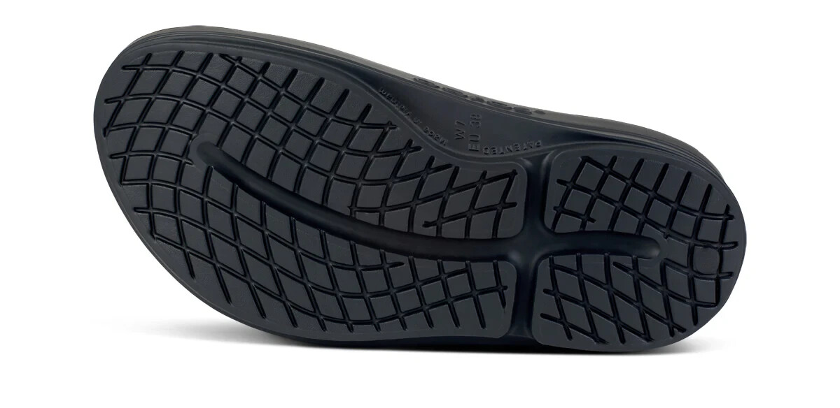 OOFOS Women's OOmega OOahh Ltd Black Posh | eBay