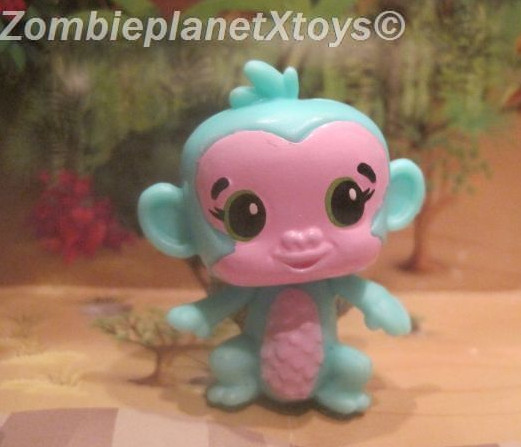 HATCHIMALS COLLEGGTIBLES MINI FIGURE TEAL MONKIWI SILVER WINGS | eBay