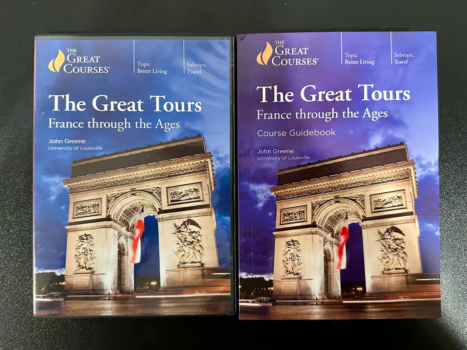 Great Tours France Through the Ages DVD with Course Guidebook