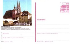 (863) Bildpostkarte ** - Regensburg - postfrisch