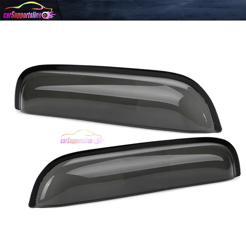 Visera de ventana en canal para Ford Ranger 99-11 protector de acrílico humo pantalla con deporte Foto 4 de 4