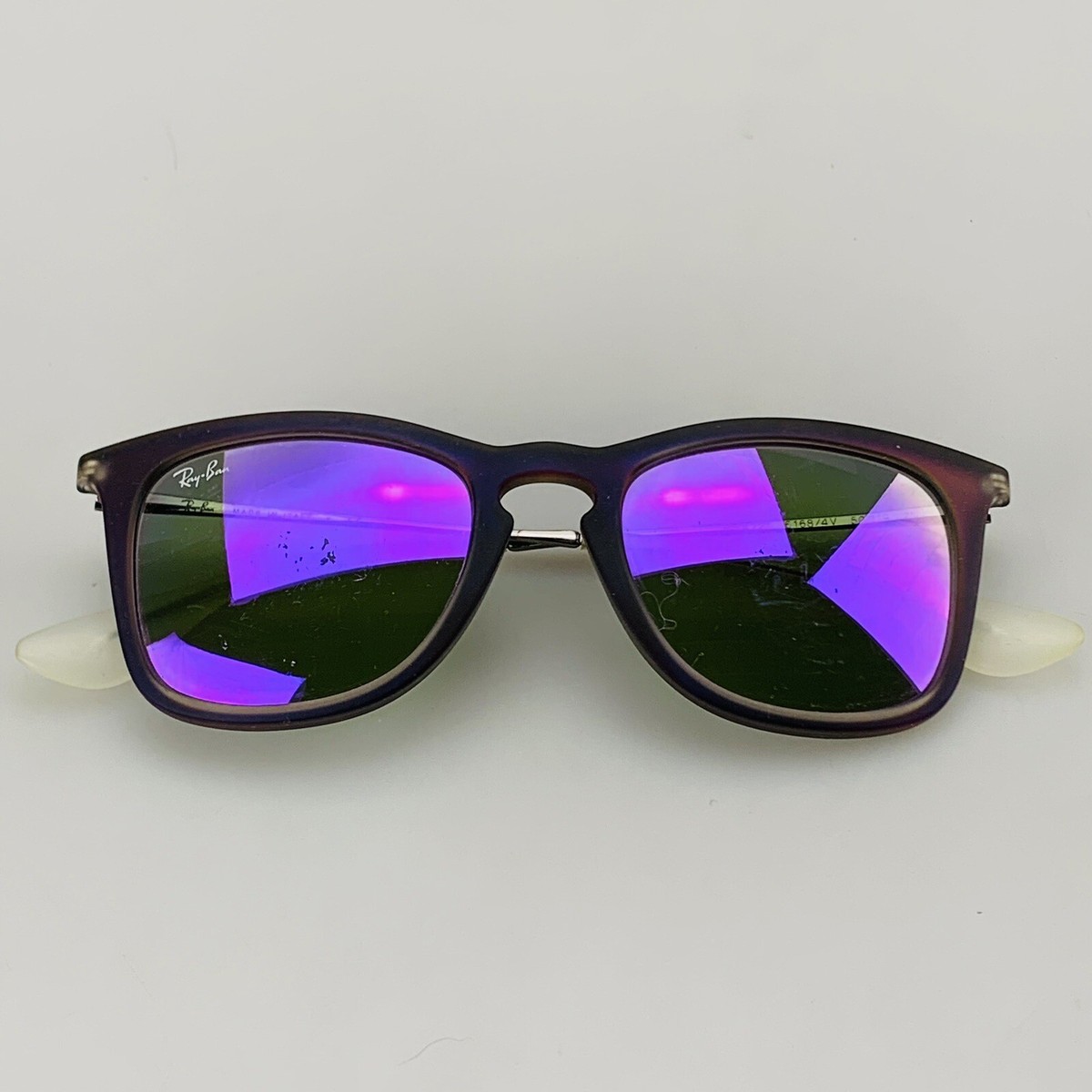 Ray-Ban Sunglasses mod. RB 4221 6168/4V Mirrored Purple  display picture 2