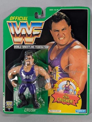 WWF HASBRO Crush Vintage Figure Green Card 1994...