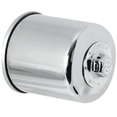 Premium Ölfilter Chrom KN-303C für Benelli Leoncino TRK 500 Honda CB 400 SF 500