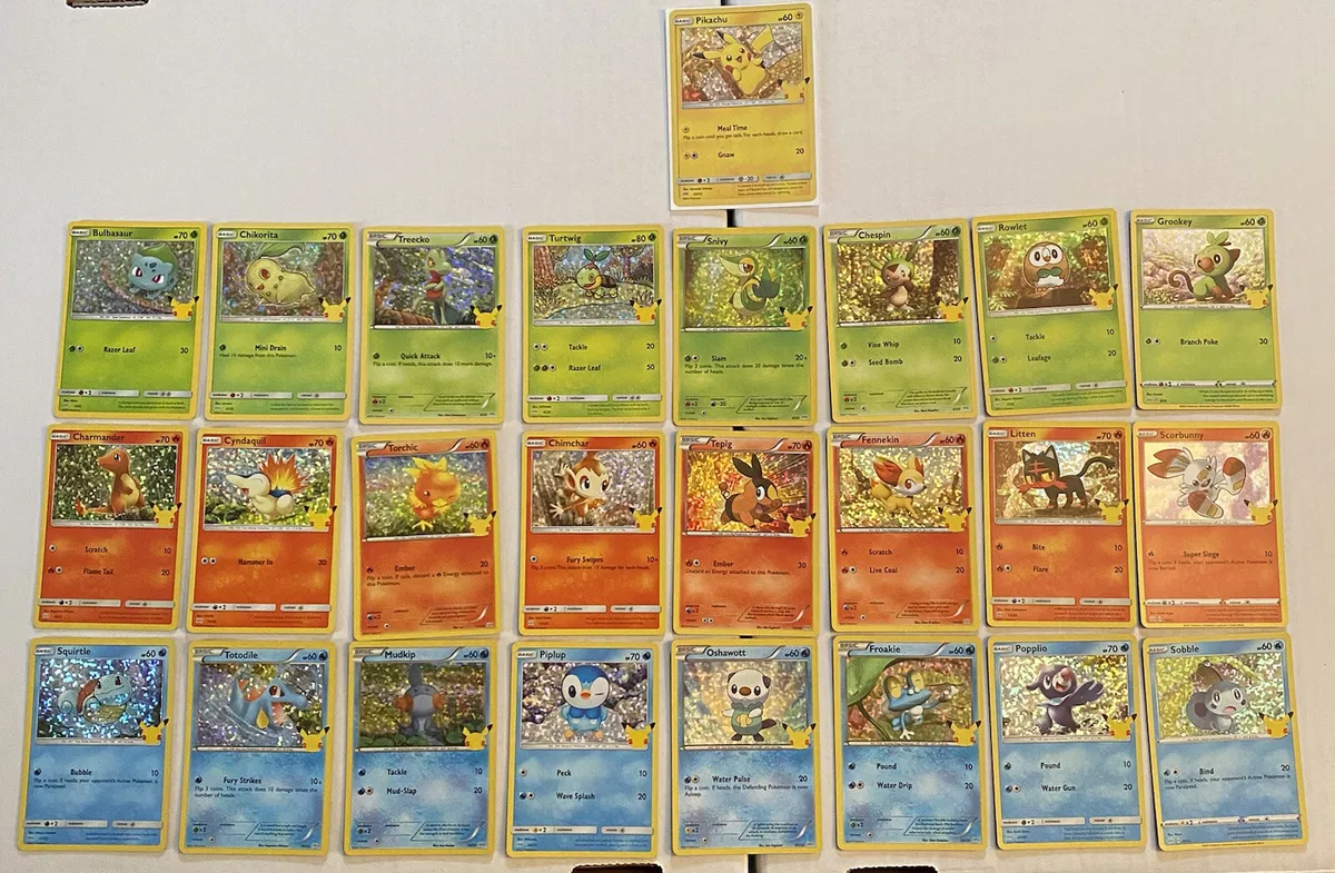 Hunting for a COMPLETE McDonalds Pokemon Cards Set!
