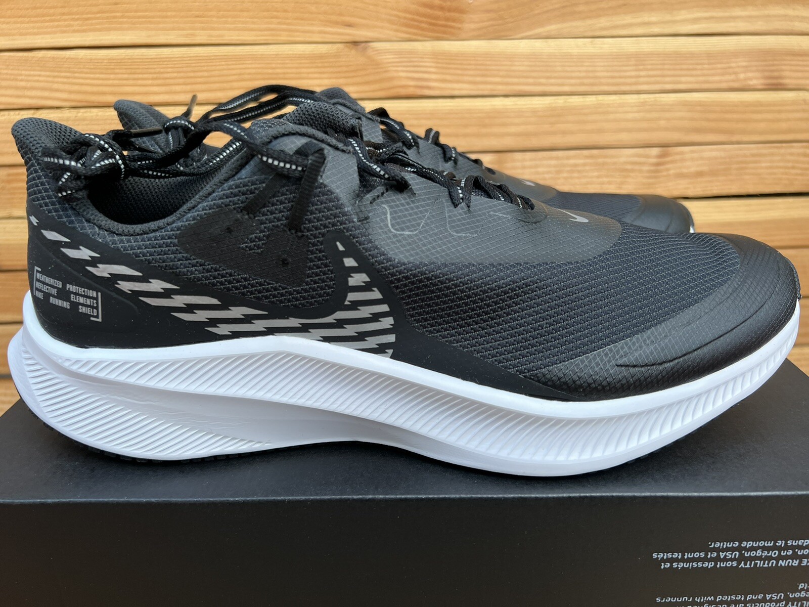 Nike Quest 3 Shield Women\u0026#039;s Size 12, Men \u0026#039;s 10.5 (CQ8893-001)  Brand New | eBay