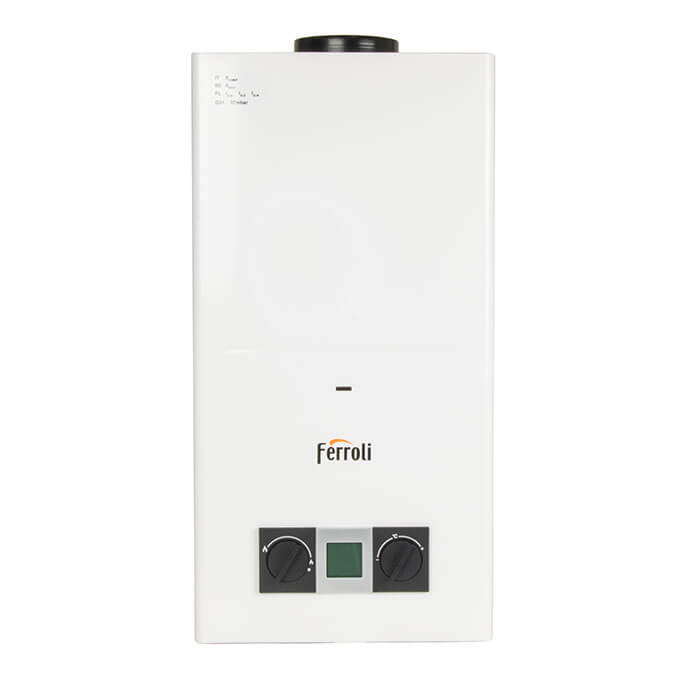 Ferroli Pegaso Eco 11 Static Caravan LPG Gas Water Heater & Flue Kit eBay