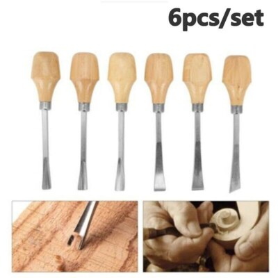 Woodworking Carving Chisel Set Sculpting Kit Hand Chisels Wood Work Tool Craft 