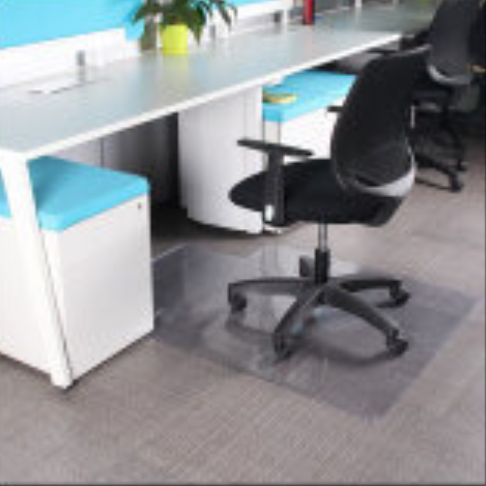 Non Slip Chair Mat Protector PVC Carpet Plastic Clear Floor For Home