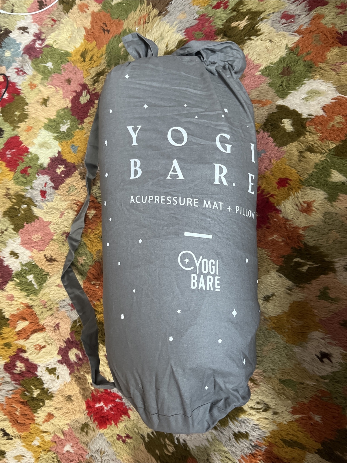 Yogi Bare Acupressure Mat & Pillow Grey eBay