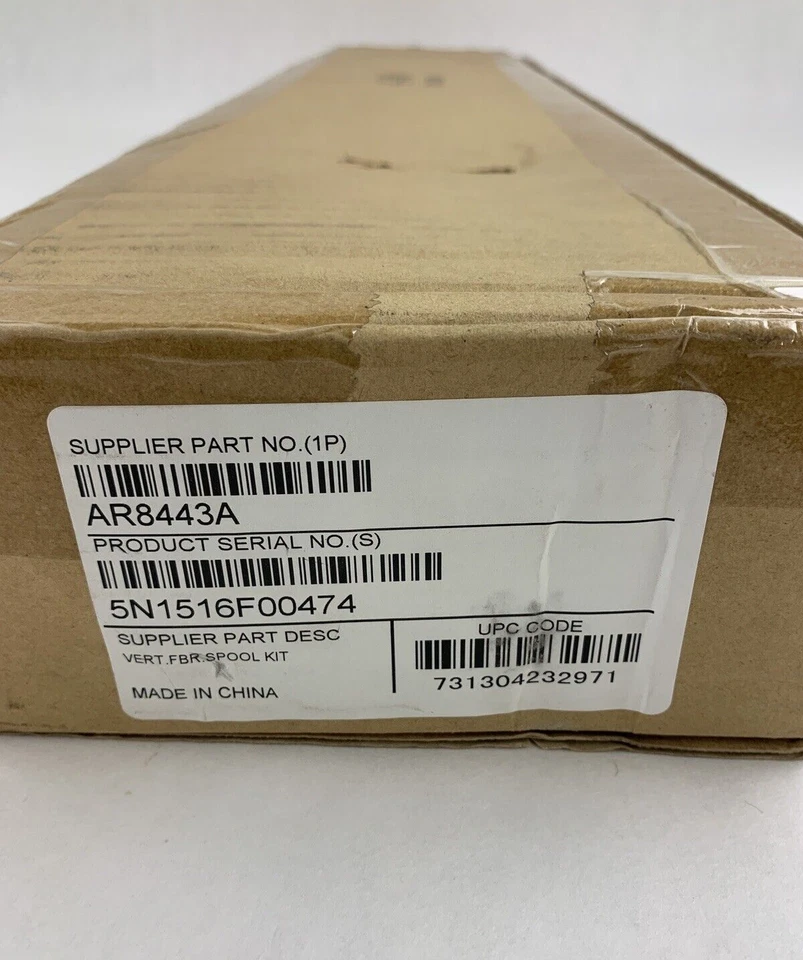 Panel de administración de cables para rack APC AR8443A negro 0U nueva caja abierta Foto 2 de 4