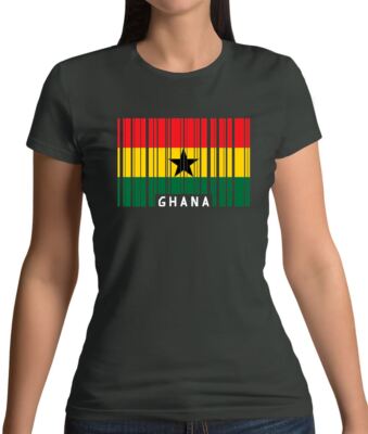 Ghana Flagge - Damen T-Shirt - Accra Ghanaische Republik Weltflaggen Land