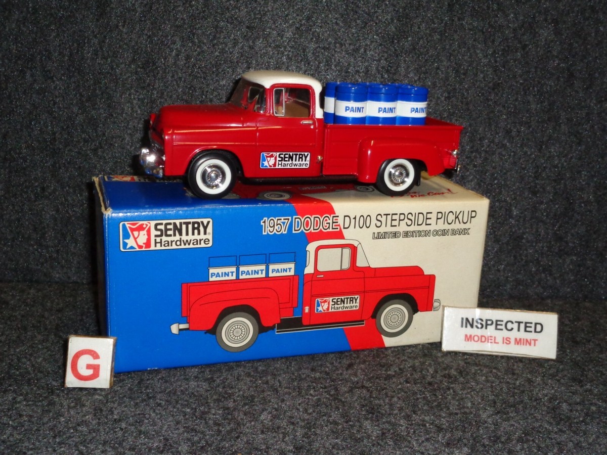 1957 DODGE PICKUP TRUCK STEPSIDE D100 SENTRY HARDWARE LIBERTY