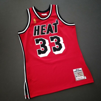 alonzo mourning mitchell and ness jersey