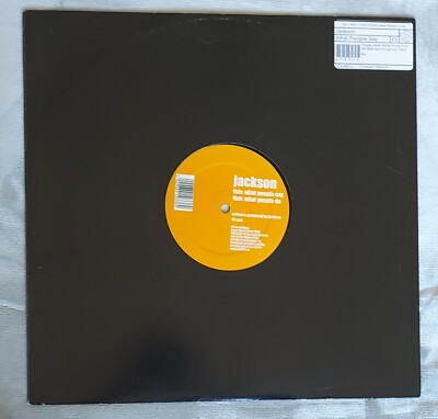 Jackson - What People Say 12''  Vinyl VA006