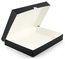 Lineco Folio Storage Box Clamshell Design with Metal Edge 16.5 x 20.5 x 1.75 ...