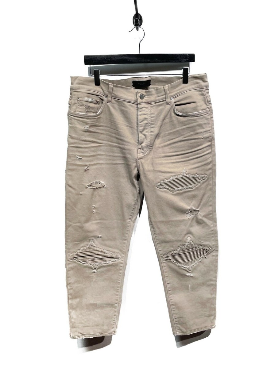 Amiri Beige MX1 Denim Jeans - 36 US | eBay