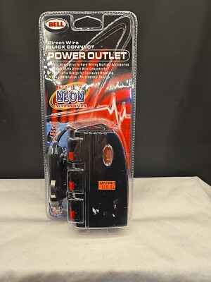12v cigarrette lighter plug Power Source adapter tap wire connector fuse 3 ports