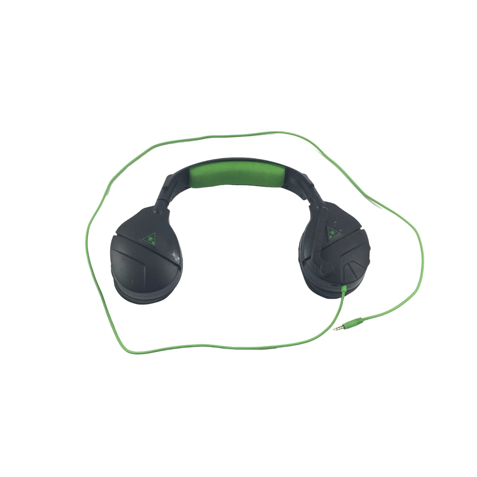 FOR PARTS Green Turtle Beach Stealth 300 Wired Lightweight Gaming Headphones - Image 2 of 4