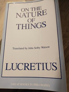 On The Nature Of Things Lucretius Philosophy Textbook Paperback 1 179 3 Ebay On The Nature Of Things Lucretius Philosophy Textbook Paperback 1 179 3 Ebay