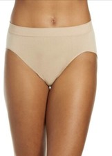 Bali 303J Comfort Revolution Hi-Cut Seamless Nude Brief Womens Size 10/11 NEW