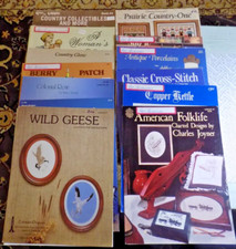 NEEDLE POINT & CROSS STITCH  COUNTRY DESIGN B...
