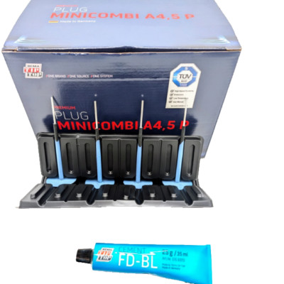 4x REMA TipTop Minicombi A4,5 + 1x FD-BL 25g mit Stift Motorrad PKW