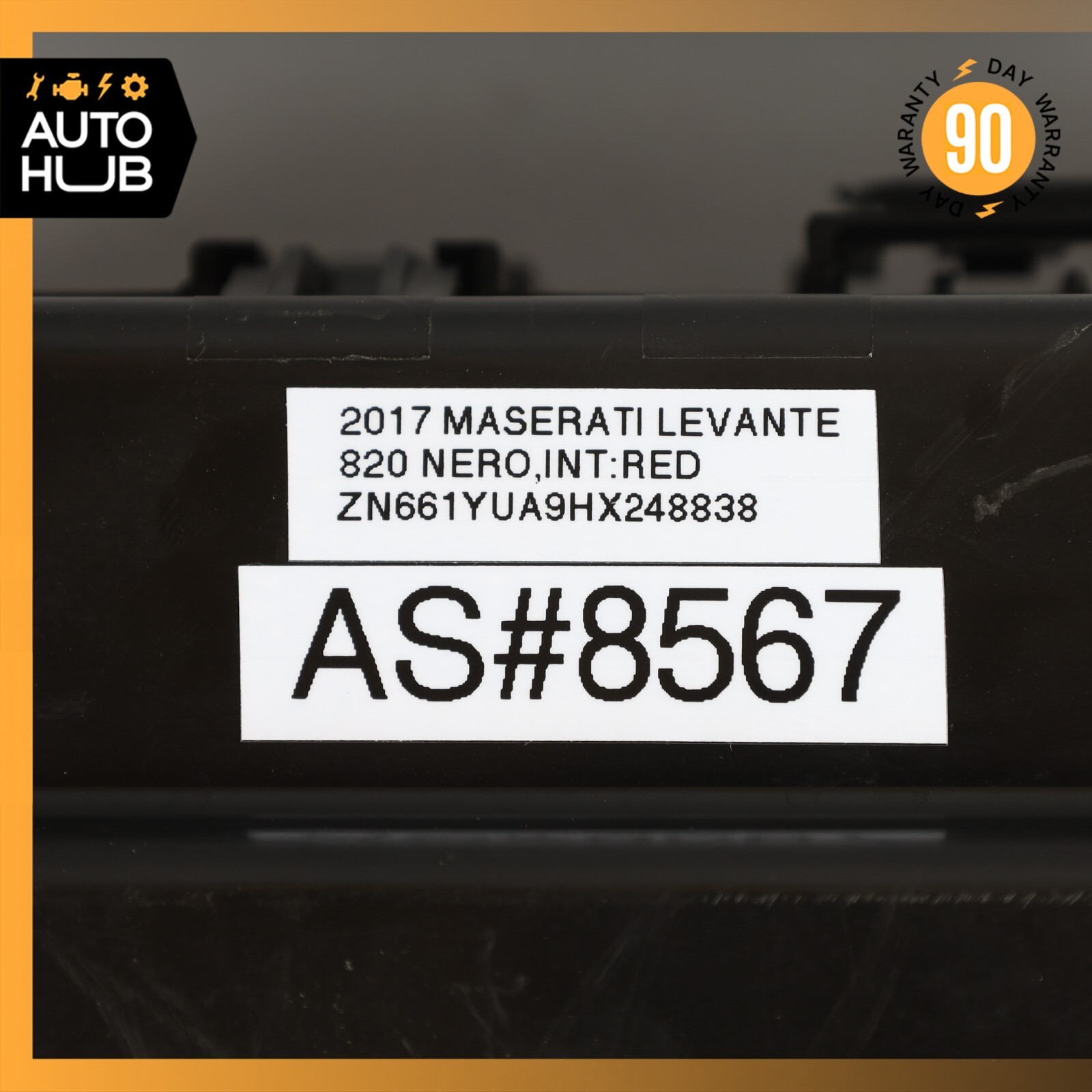 17-20 Maserati Levante S M161 3.0L Front Under Hood Fuse Box 670035173 OEM 26k