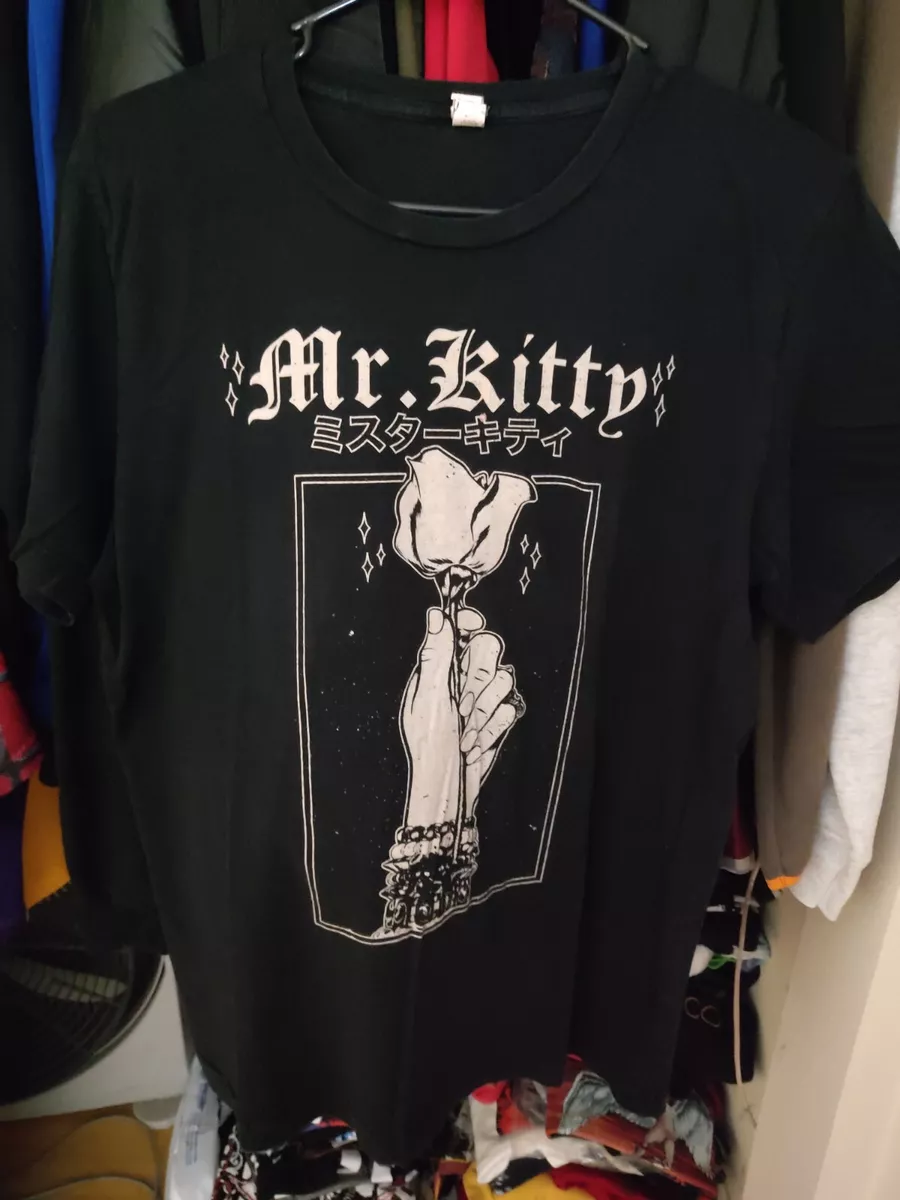 Mr. Kitty after dark synth wave medium unisex shirt rare