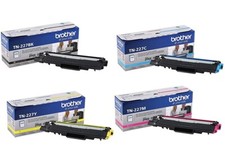 Genuine Brother TN-227 High Yield BK,C,M,Y Toner Cartridges, 4PK, TN227
