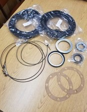 M35A2 FRONT AXLE SEAL & BLACK ZIPPER BOOT KIT HUB 2.5 Ton ROCKWELL M35 Military