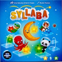 Syllaba Board Game Box Brettspiel Familienspiel Kinderspiel Legespiel Lernspiel