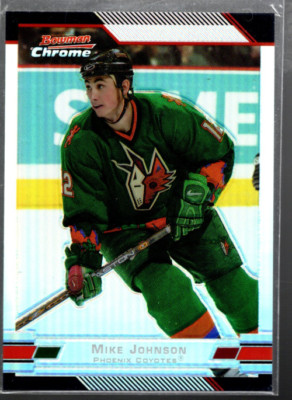 A8809- 2003-04 Bowman Chrome Refractors #48 Mike Johnson / 300 - Nm-Mt