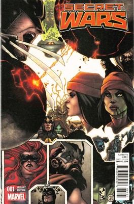 SECRET WARS #1 (2015) SIMONE BIANCHI 1:20 INCENTIVE VARIANT ~ UNREAD NM
