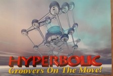 Hyperbolic Groovers On The Move pre-flyer rave flyer 1995