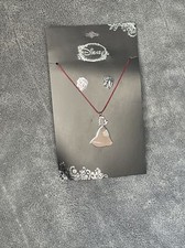 Beauty And The Beast String Necklace And Earring Set