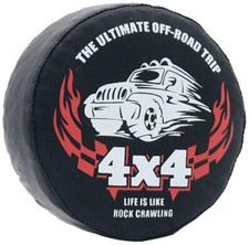 Nhx Rc 110 Spare Tire Cover For Crawler Wheels 4x4 Trx4 Scx10