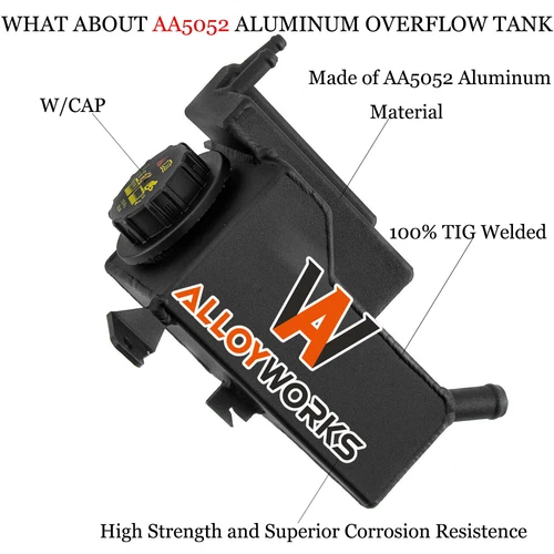 Reservoir Coolant Expansion Tank FIT Ford Thunderbird Lincoln LS 2000-2006 NEW - Foto 1 di 9