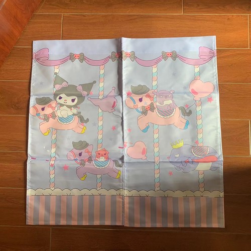 Kuromi Anime Japan Door Curtain Cartoon Curtains Hanging Decoration Home - Picture 1 of 10