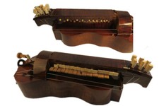 Hand Made 6 strings 24 keys Hurdy Gurdy,Maple wood 3