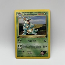2000 Pokémon Gym Challenge Giovanni’s Nidoqueen 1st Edition 23/132 Free Shipping on eBay